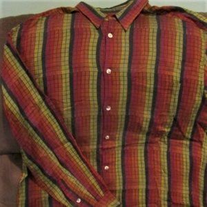 Jhane Barnes Mens Button Down Shirt xl
